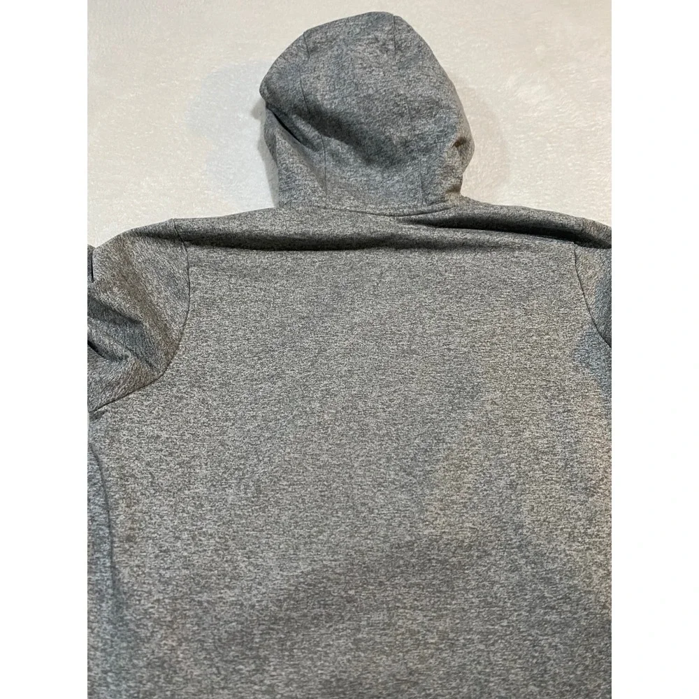 Nike Therma-FIT Mens XL Gray Heathered Pullover Training Hoodie CU6214-063